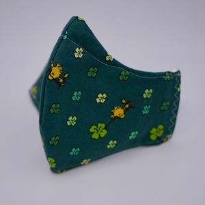 Woodstock St.Patricks day triple layered mask 😷